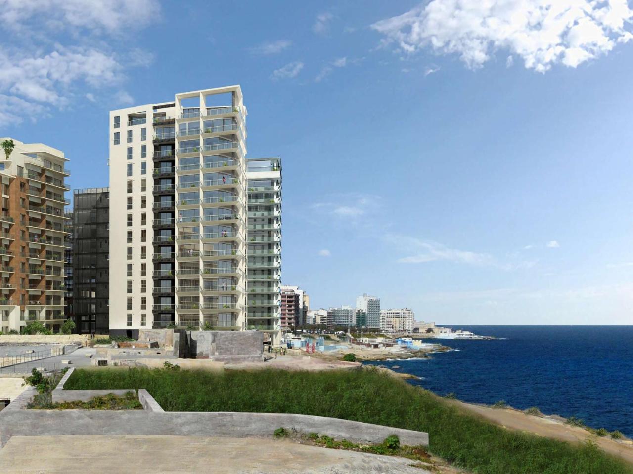 Seaview Apartment In Fort Cambridge, Sliema Ngoại thất bức ảnh